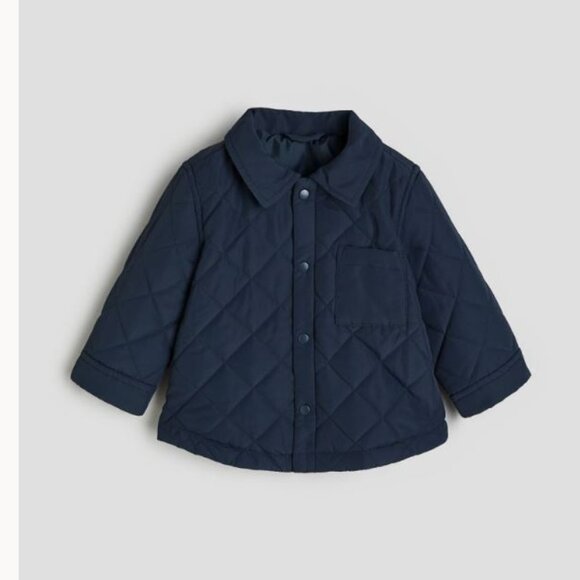 (2/$20) H&M - Quilted Shacket - Picture 1 of 7